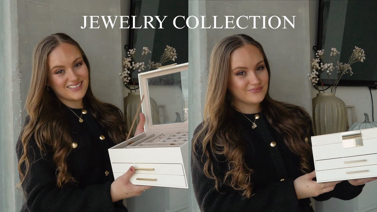 моя коллекция украшений | обзор шкатулки с драгоценностями, повседневные украшения
