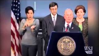 Lydia Callis, Mayor Bloomberg Speech on Sandy (5 Star Master Chef version)