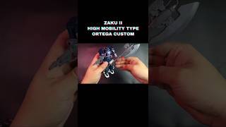 ZAKU II HIGH MOBILITY TYPE ORTEGA CUSTOM #gundam #gunpla #zakuii
