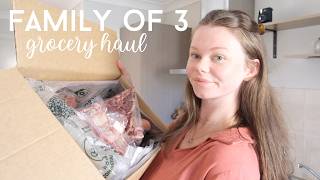 Grocery Haul | $250 Beef Share, Delivery & Meal Plan for a Family of 3 🧺🥐
