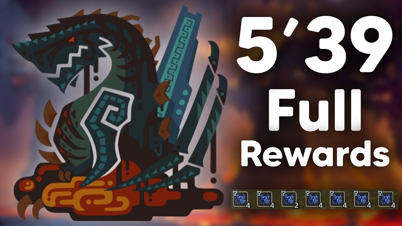 MH Wilds - Gogmazios Full Rewards 5'39