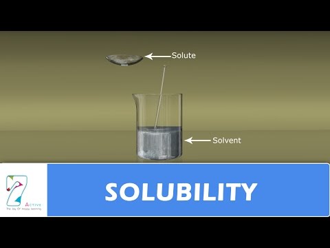 SOLUBILITY