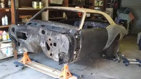 1968 Camaro Subframe removal : 63