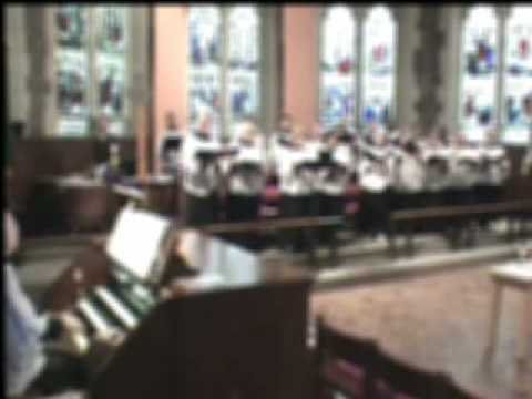 Pipe Organ, Timpani, Choir, Cymbals, Anthem