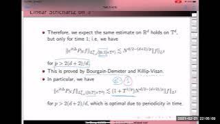 Yu Deng - Strichartz estimates on generic irrational tori