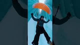 Escaping Mont Blanc’s Deadly Couloir #ExtremeFlying #AvalancheEscape