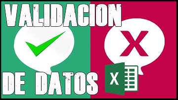 Validación de datos en Microsoft Excel