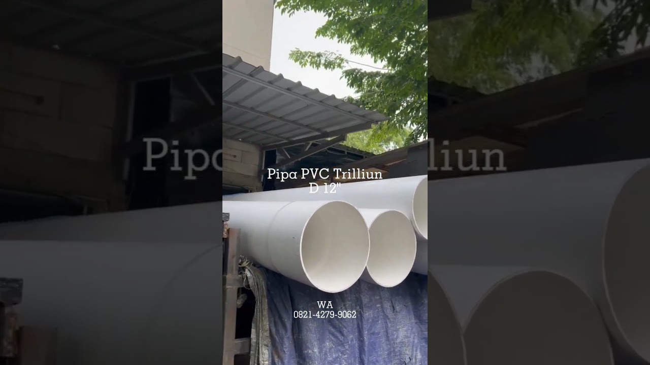 Segede Ini! Kenalan sama Pipa PVC 12 Inch🔥