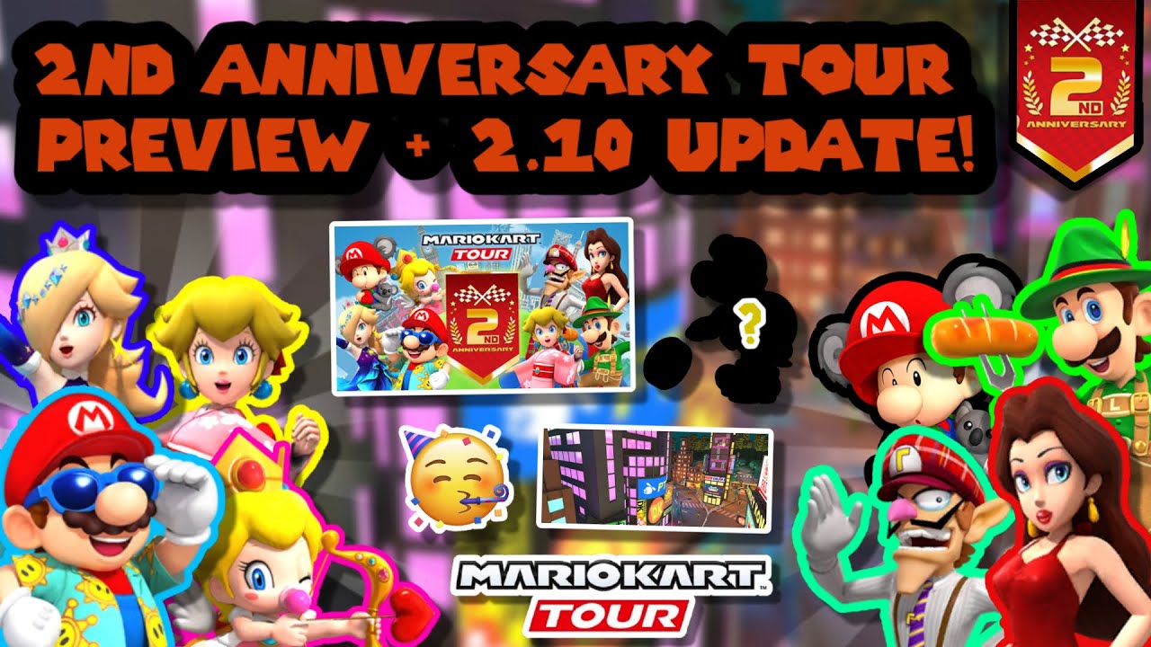 Mario Kart Tour Teases New Event Ahead Of Its 2nd Year Anniversary Next  Week