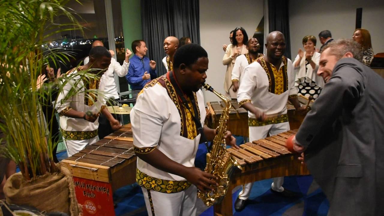 Ikamva Marimba Band Waka Waka interaction 2016 YouTube
