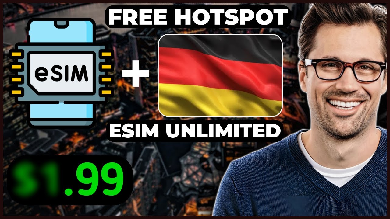 Best Unlimited Data ESIM In Germany (Free Hotspot)