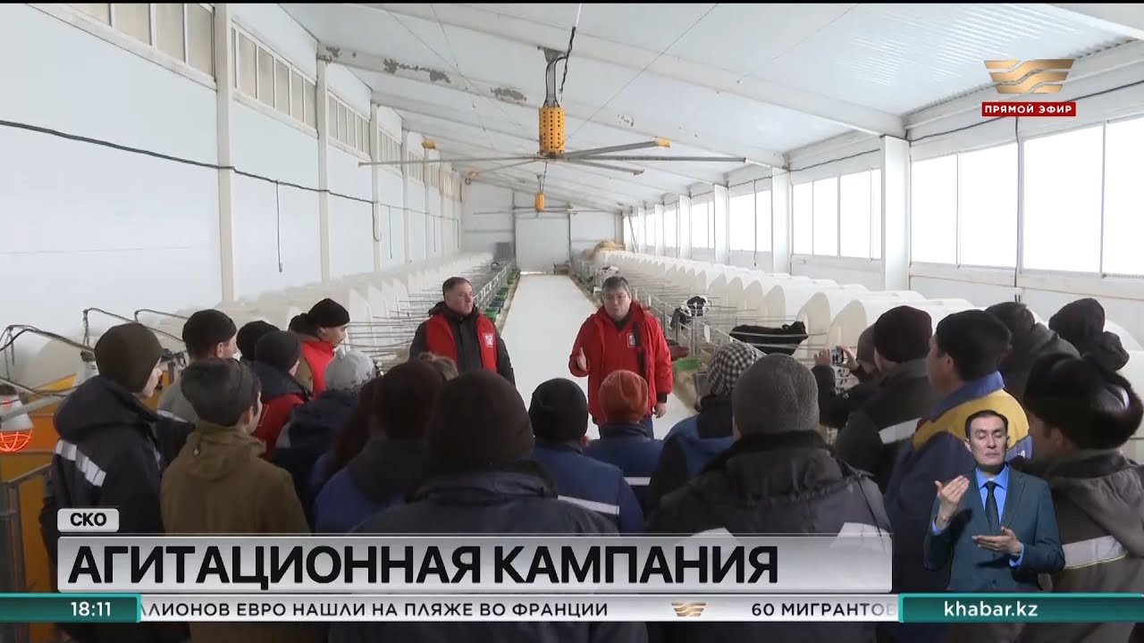 Кандидаты от НПК посетили сельскохозяйственный комплекс и заводы СКО ...