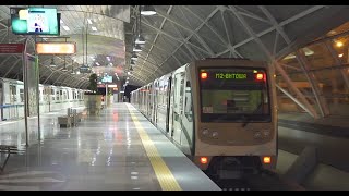 Bulgaria, Sofia, Metro night ride from Airport to Serdika ( 1 of 2 )