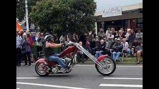 Beach Hop 2024 - all the bikes in the Grand Parade
