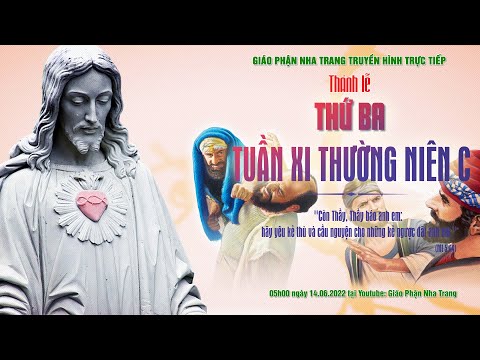 Video ✔️TRỰC TIẾP: Thánh lễ Thứ Ba tuần XI Thường Niên C |... - youtube