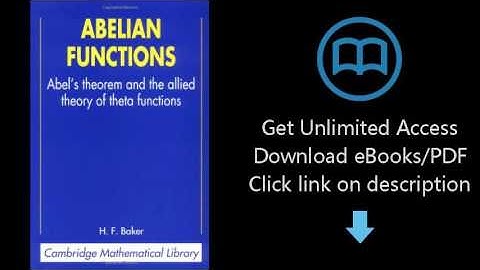 Abelian Functions: Abel