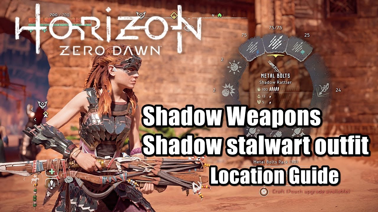 horizon zero dawn weapons
