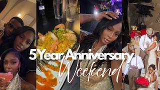 WE MADE IT TO 5 YEARS! 🥹💍 | Our Romantic Anniversary Vlog ❤️