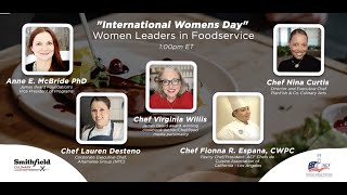 ACF ChefsForum: Women Leaders in Food Service