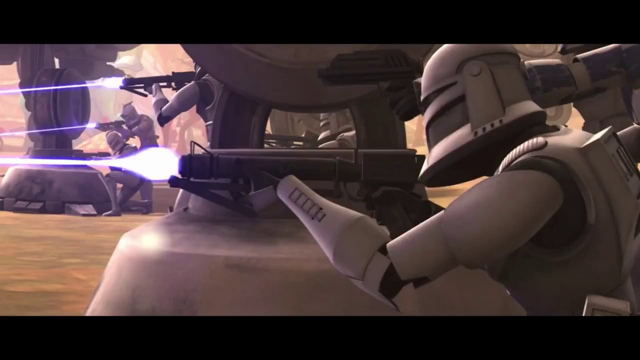 Star wars the clone wars the clones retreat - YouTube