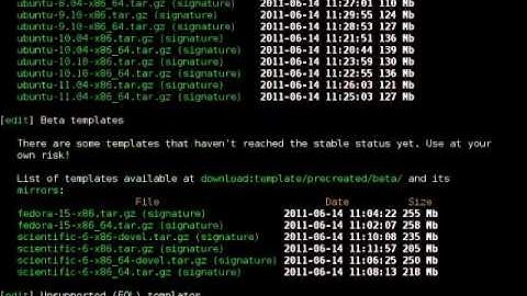 Система виртуализации OpenVZ