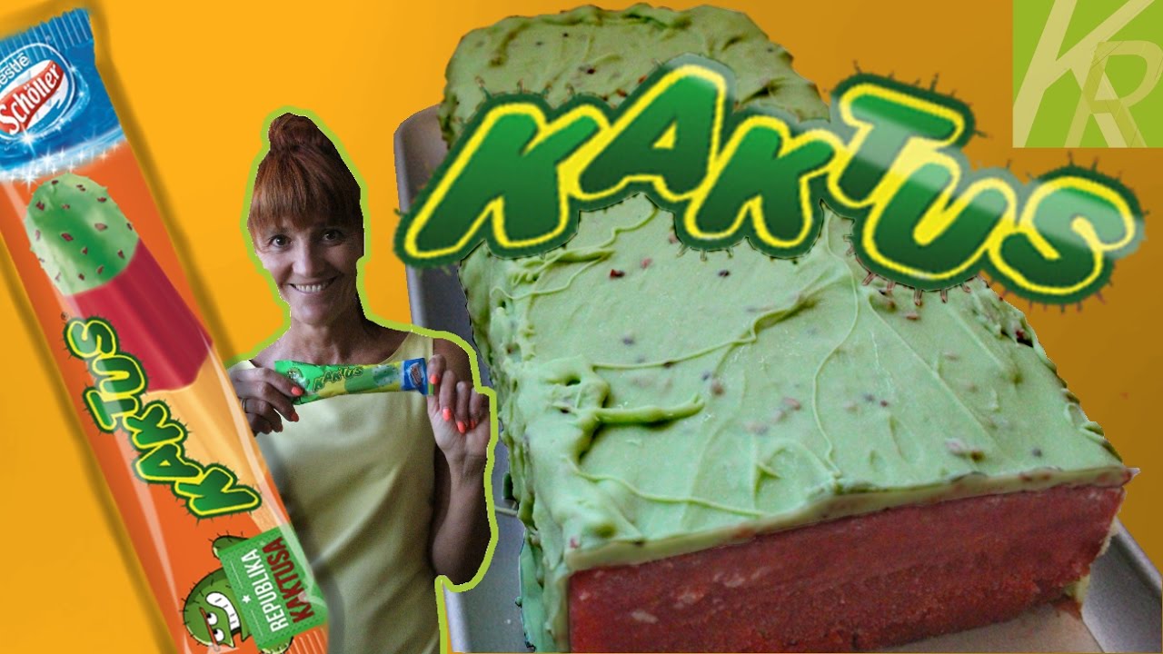 Ciasto Lodowe KAKTUS z MEGA POLEWKĄ [KR]