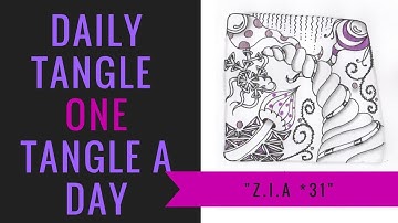 Zentangle-Inspired-Art *31 (AMYBABY, FLUFFED, NARWAL, GRUBZ, SPOKING RIXTIES , TRIPOLI)