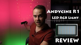 Andycine R1 RGB LED Light (Review + unboxing)