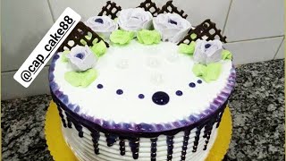 تزيين بسيط|cap cake|كب كيك