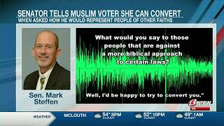 Kansas lawmaker draws backlash for religious conversion comment to Muslim constituent WBIW CBS13