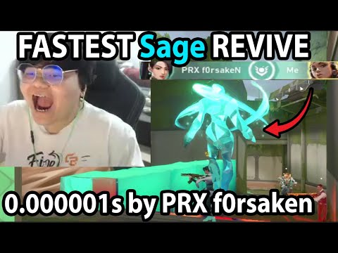 The FASTEST 0.000001s SAGE REVIVE by PRX forsaken