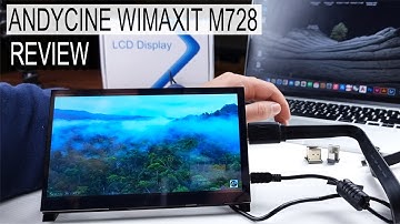ANDYCINE WIMAXIT M728 7" Touchscreen Display REVIEW | Ideal for Raspberry Pi 2/3/4