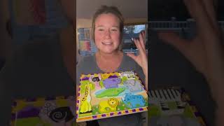 The cutest kids puzzle, Melissa & Doug Safari Wooden Chunky Puzzle!