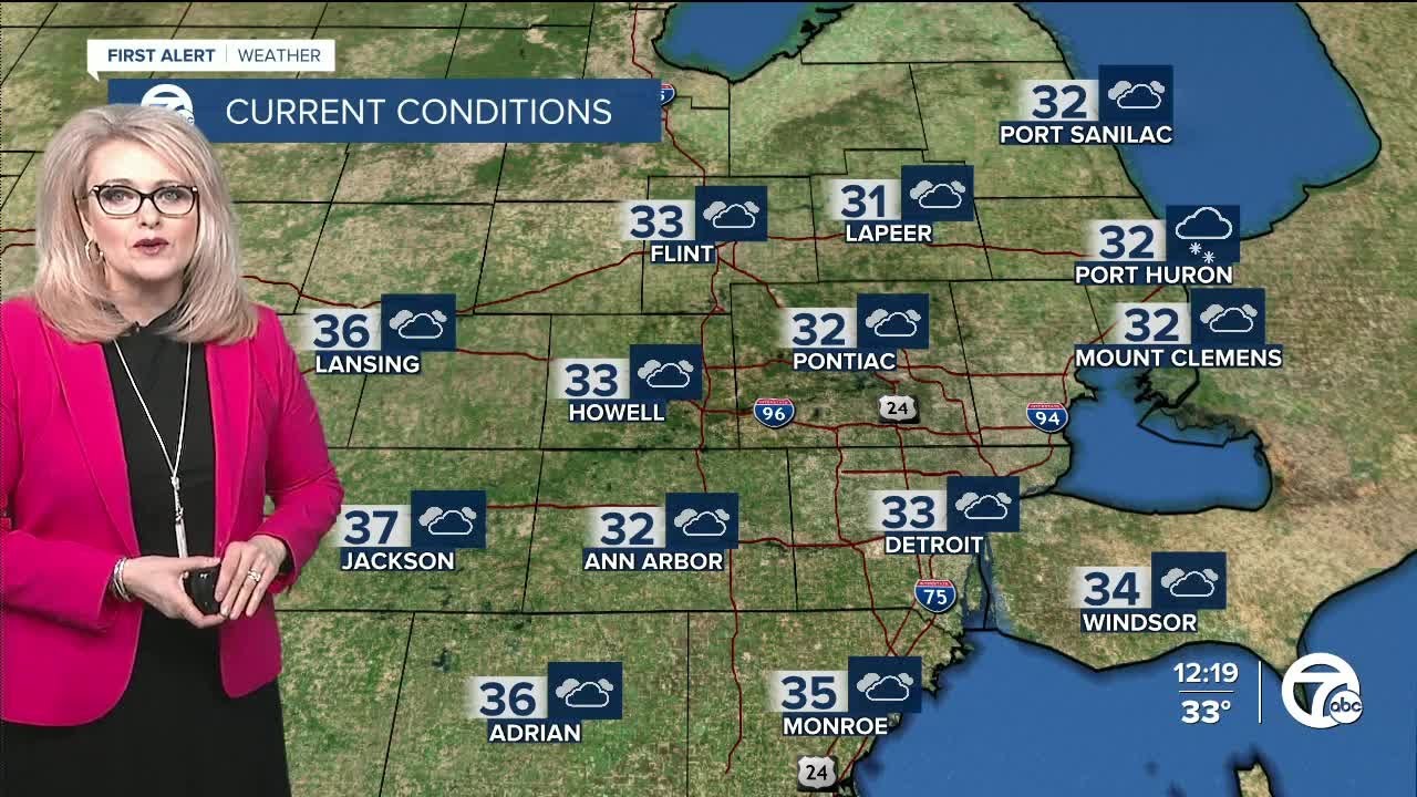 Metro Detroit Weather: Winter Weather Advisory in effect until 1 pm ...
