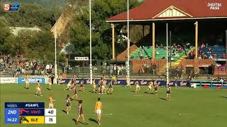 Sanfl Snapshot - Norwoods Matthew Nunn Snaps From A Puopolo Ist