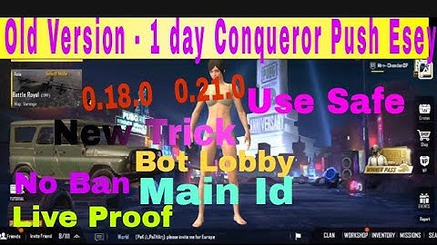 How To Play Pubg Mobile Lite Old Version 0.21.0.       0.18.0