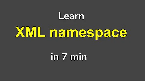 XML Namespace tutorial for complete Beginners