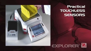 OHAUS Explorer® Analytical and Precision Balances (EN)