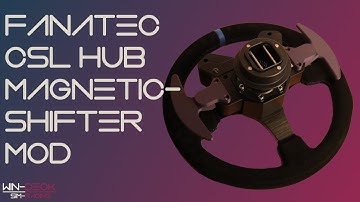 Fanatec CSL HUB Magnetic Shifter Mod