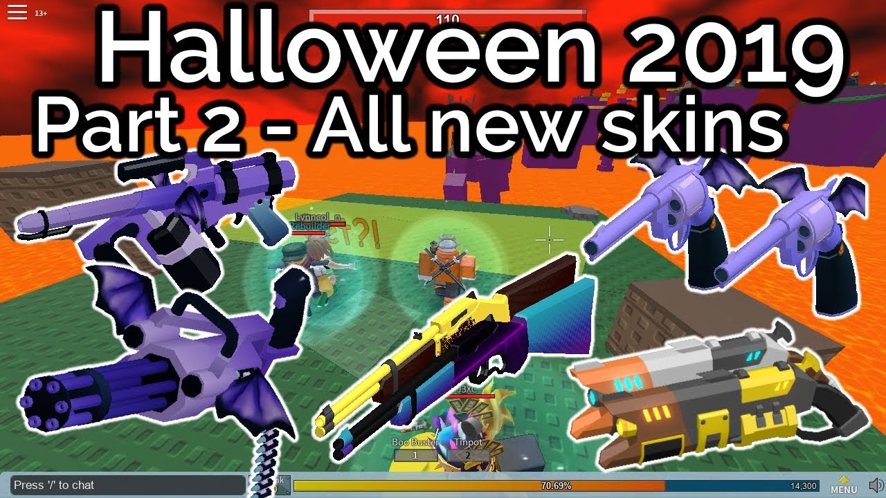 Halloween 2019 All New Skins Version 1 3 8 Part 2 R2da By