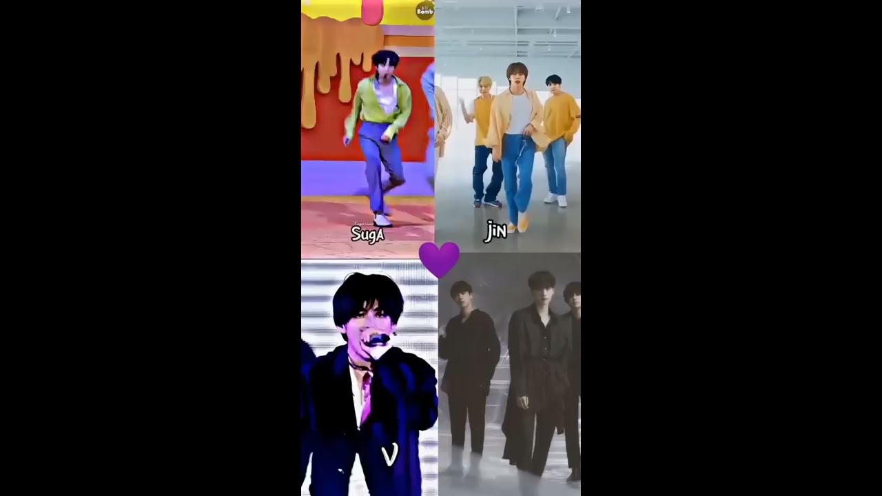 💜suga#jin#v#bts ❤️❤️💜😊😊