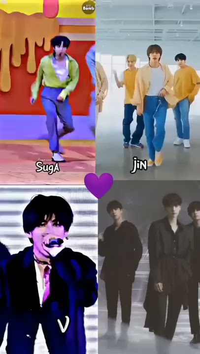 💜suga#jin#v#bts ❤️❤️💜😊😊