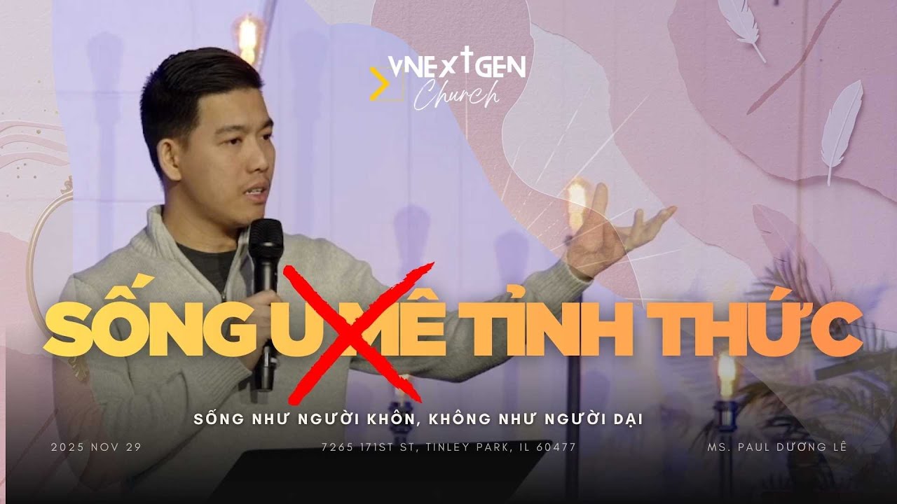 Sống tỉnh thức - MS. Paul Dương Lê