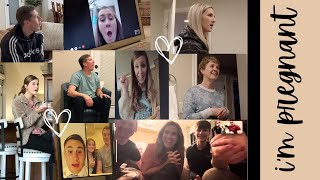 Telling Friends & Family WE ARE PREGNANT!!