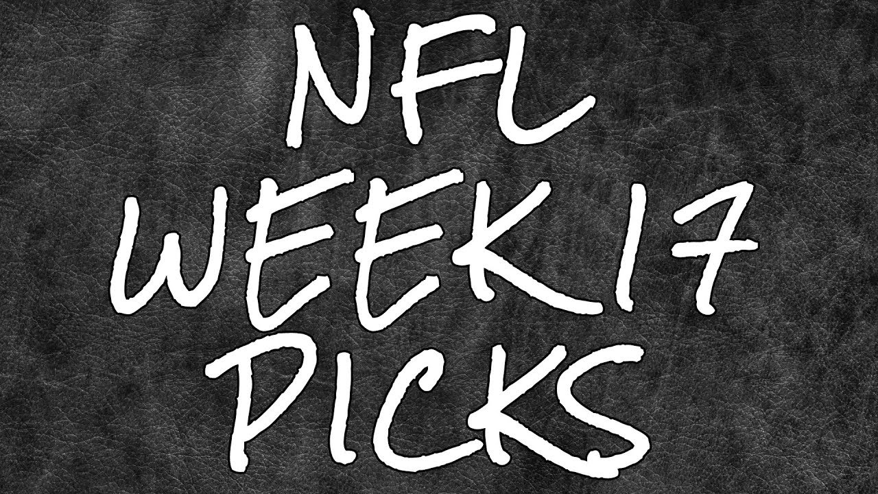 Week 17 NFL PICKS! Straight Up and Against The Spread! YouTube
