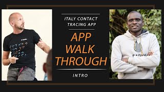 Playlist Intro Italy Contact Tracing App Source Code screenshot 3