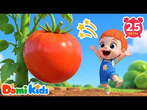 Grow a Tiny Garden with Care! 🎵 ｜ Kids Gardening ｜ Kids Songs & Nursery Rhymes ｜ Domi Kids