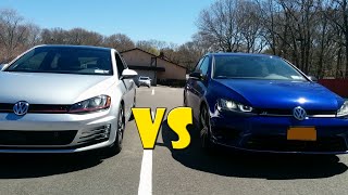 Golf GTI vs Golf R