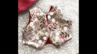 How to make a teddy bear (or bunny) Vest - Very easy! The pattern link is in the description below.