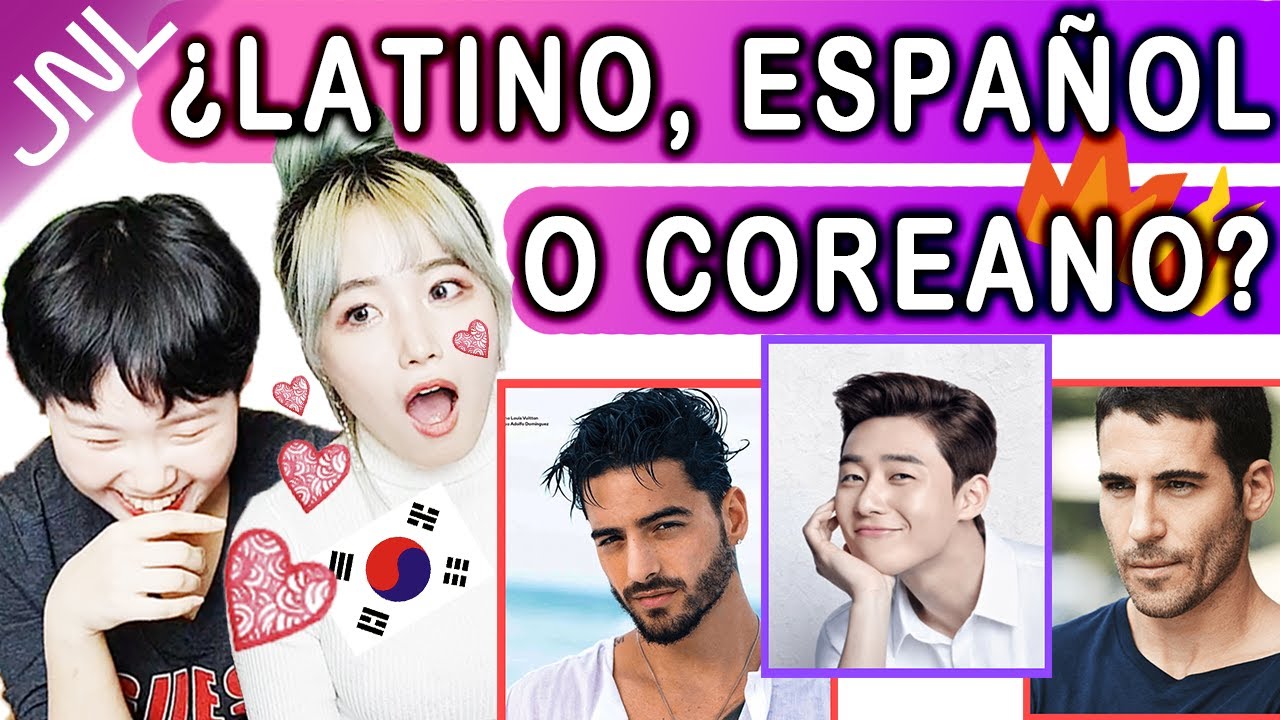 COREANAS REACCIONAN a HOMBRES LATINOS y ESPAÑOLES vs COREANOS ★JUNALE★ MALUMA o KIM HYUNJOONG